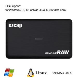 Ezcap USB 3.0 HD Video Game Capture 1080P Video Converter Live Sreaming Plug and Play HD Input Output for XBOX One PS4 Windows