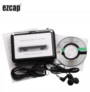 New USB Cassette Tape Converter Cassette to MP3 Audio capture Music Walkman Player Tape to PC Portable Cassette-to-MP3 Converter