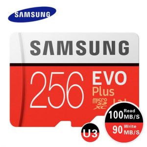 SAMSUNG Memory Card 512GB 256G 128GB C10 EVO Plus U3 Micro SD Card 64GB U1 SDXC 100MB/s TF Cards Trans Flash SD Card