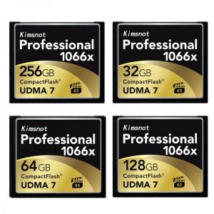 Kimsnot professional Memory Card 256GB 128GB 64GB 32GB CF Card 1066x Compactflash 160Mb/s  Compact Flash Card for DSLR Camera