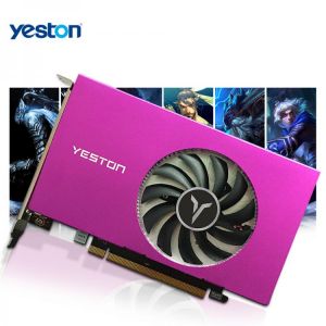 Yeston Radeon RX 550 GPU 4GB GDDR5 128bit Gaming Desktop computer Video Graphics Cards HDMI-compatible X4 use simultaneously PC