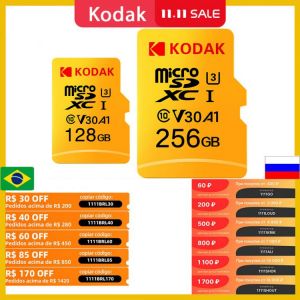 Kodak Memory Card High Speed 100MB/s 32GB A1 Class 10 UHS-I 64GB 128GB Micro SD Card V30 U3 TF Card for Camera Smartphone Game