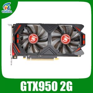 VEINEDA Graphics Card  GTX 950 2GB DDR5 128Bit  6612MHZ for nVIDIA Geforce games gtx 950 stronger than GTX750ti 2G