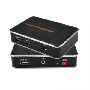 EZCAP 280HB HD Game Capture Card  Video Capture 1080P 30fps Video Recorder, Compatible with Xbox One/ PS4 With MIC