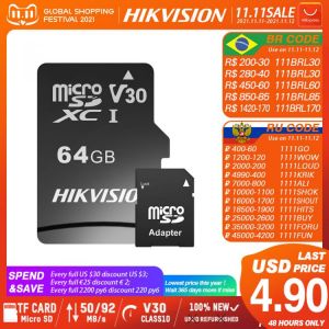 HIKVISION Memory card Class10 8GB 16GB 32GB 64GB 128GB 256gb MicroSDHC/XC UHS-I TF Micro SD Card with Adapter #C1