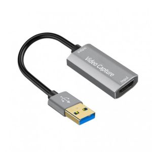 USB 3.0 Video Capture Card 1080P 60fps 4K HDMI-compatible Video Grabber Box for Macbook PS4 Game Camera Recorder Live Streaming