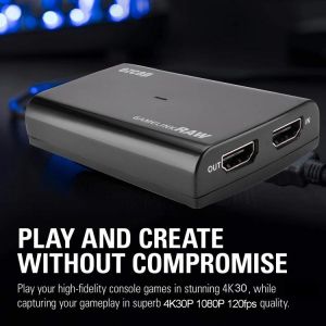 Ezcap 321 321B C USB 3.0 HDMI Game Capture Card Live Streaming Box Recording TO 4K 30hz 1080P 120fps 60fps Audio Video HDMI Loop