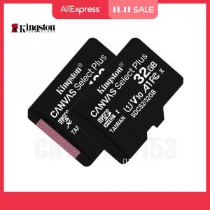 Kingston Memory Card 128GB 32GB Micro SD TF 64GB 256GB MicroSD SDCS2 100MB/S Reading Speed Class 10 Flash Card SD