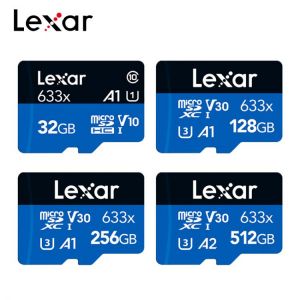Lexar 100MB/s 512GB Micro SD Card 32GB 64GB 128GB 256GB SDXC/SDHC Flash Memory Card Micro TF Card for Gopro/DJI/Nintendo Switch