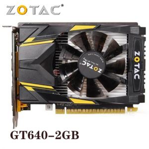 Original ZOTAC Video Card GeForce GT640 2GB 128Bit Graphics Cards GPU Map For NVIDIA GT640 2GD3 HDMI DVI VGA