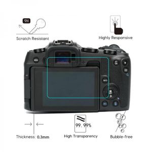 Tempered Glass Screen Protector For Canon EOS RP Digital Camera LCD Anti-Scratch Water-proof 2.5D 9H Clear Film For Canon EOS RP