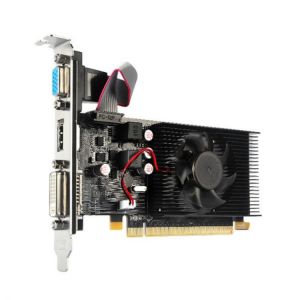 Computer placa de video HD7450 2GB GDDR3 64 Bit PCIE 2.0 HDMI-Compatible+VGA+DVI Interface Video Card with Cooling Fan