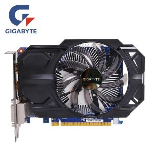 GIGABYTE GTX 750Ti 2GB D5 Video Card 128Bit GDDR5 Graphics Cards GTX750TI GV-N75TD5-2GI for nVIDIA Geforce GTX750 Hdmi Dvi Used