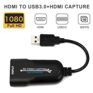 2021 New Video Capture Card Convenient Compact HDMI To USB 3.0 2.0 Game Capture Card Grabber HD Camera Recording Live Streaming