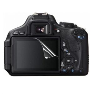 3 x Clear PET LCD Screen Protector Cover for Canon EOS 60D 600D 550D M M2 Kiss X5 X4 Rebel T3i T2i Protective Film Protection