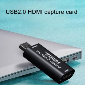 4K Graphics Capture Card HDMI-compatible to USB 3.0 placa video Recorder Box for Live Streaming Video Recording