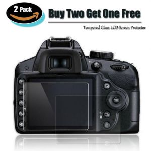 2 PCS 9H Tempered Glass LCD Screen Protector For Nikon D7500 D7200 D7100 D3400 D3300 D3200 D3100 D5300 D5500 D5600 D700 D7000