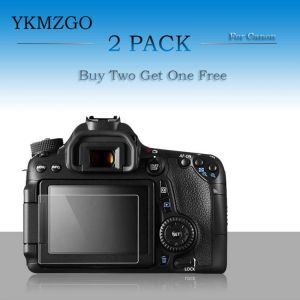 2 Pack 9H Tempered Glass LCD Screen Protector for Canon R Powershot SX70 / SONY A6400 H300 H400 / Nikon Z6 Z7 / FujiFlim XT100