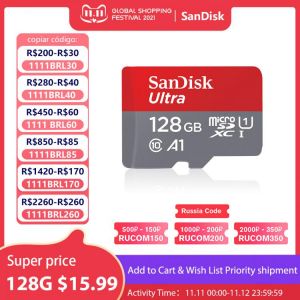 Sandisk Micro SD Card 256G 200GB 128GB 64GB 100MB/S Memory card SD/TF Flash Card Class10 32GB 16GB microSD for Tablet/smartphone