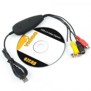 EZCAP172 USB Audio Video Grabber Capture Convert Analog Video From VHS 8MM,Video Camera Recorder,DVD Player Support Win7/8/10