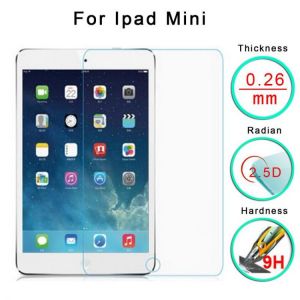 Tempered Glass For IPad Mini 1 2 3 Tablet Screen Protector For Ipad Mini Tablet Screen Protector Bubble Free Protective Film