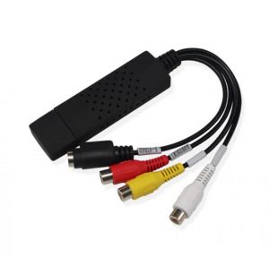 USB 2.0 Video Converter Audio Capture Card VHS to Digital Converter VHS Box  VCR TV to Digital Converter for laptop Win 7/8/10