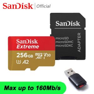 Sandisk Extreme Memory Card 128GB Micro SD Card 512GB A2 A1 V30 U3 Flash Card 64GB 32GB TF Card 256gb 1TB Memory Microsd For PC