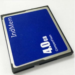 IndMem Industrial CompactFlash Real Capacity 4GB CF Card  Compact Flash Card  CF Memory Card SLC Flash Innodisk Control ATA