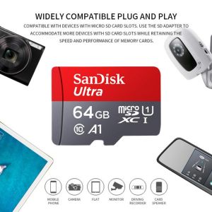 Sandisk micro sd card A1 Class 10 128gb 64gb 32gb 16gb 98mb/s TF usb flash memory card original microsd cards cartao de memoria
