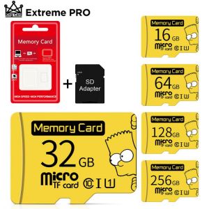 10 PCS / lot Wholesale Micro SD card 4GB 8GB 16GB 32GB 64GB 128GB 256GB Class 10 TF Map SDXC UHS-1 Memory Cards