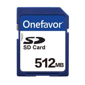 onefavor 512MB Secure Digital Card SD Memory card Flash Card 512 mb + Memory Card case
