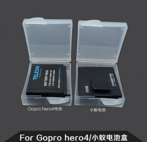 2pcs For GoPro hero3 / 4 5 / 6 / 7 / 8 ant camera battery protection box hero 4 hero5 hero6 hero7 hero8