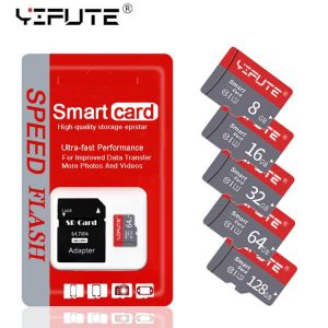 Micro SD TF Card 8 16 32 64 128 256 GB Class 10 Flash Memory Card 8GB 16GB 32GB 64GB 128GB 256GB Microsd For Smartphone Adapter