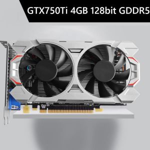 GTX750Ti 4G 128bit GDDR5 NVIDIA  Desktop Computer Graphic Card PCI-Express 2.0 HDMI HD Gaming Video Cards with Dual Cooling Fan