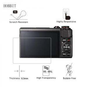 2Pack For Canon PowerShot G7 X Mark III G7X III 0.3mm 2.5D 9H Clear Tempered Glass Screen Protector Digital Camera LCD Film