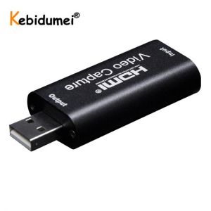 MINI HDMI 1080P HDR Video Capture Card For Live Streaming OBS Picture Capture USB 2.0 Grabber Recorder Box For PS4 XBOX NS
