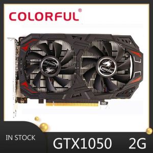 placa de video card Graphics Card GTX1050 2GB 128Bit GDDR5 Original Used Video Cards for nVIDIA VGA Cards Geforce GTX 1050 Ti
