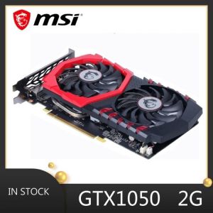 MSI Placa Video Card GTX 1050 2G 128Bit GDDR5 Graphics Cards for nVIDIA Geforce GTX660 VGA Cards Geforce Game Computer GTX750Ti