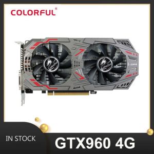 Placa De Video Card igame GTX 960 4gb 2g 128bit GDDR5 Nvidia Geforce Graphic Plates Games Card 1050ti 1060 rx580 570 gpu 660 950