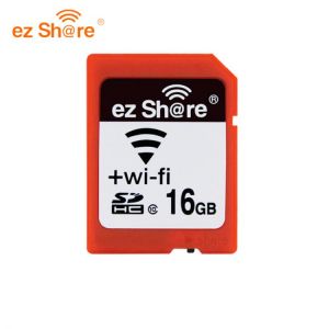 EZ share Original WIFI SD card 16GB 32GB 64GB Wireless Wifi share Memory Card Class 10 for camera  business card white
