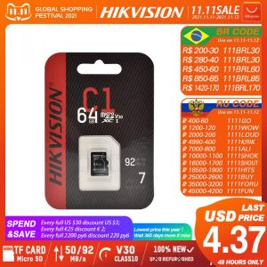 HIKVISION Micro SD Card Class10 8gb 16gb 32gb 64gb 128gb 256gb Max 92M/s MicroSDHC/XC UHS-I Memory TF card #C1