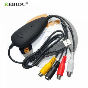 EZCAP172 USB Audio Video Capture Card Convert Analog Video From VHS 8MM,Video Camera Recorder,DVD Player Support Win7/8/10
