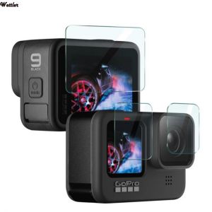 For GoPro Hero 9 Black Lens Protection Protective Film  Tempered Glass Screen Protector for Gopro9 Go pro 9 Camera Accessories