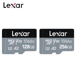 100% Original Lexar 1066x Memory Card 256GB SDXC Class 10 High Speed A2 Micro SD Card 128GB 64GB U3 UHS-I V30 TF Microsd Card