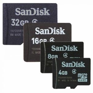 SanDisk Micro SD Card Class4 Memory Card 2GB/4GB/8GB/16GB/32GB Flash Card Memory Microsd TF/SD Card SDHC Standard with Adapter