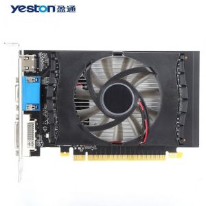 Yeston GT730-4G Graphics Card 64Bit D3 TA HD Dual Screen Three Interface Computer Game For NVIDIA Video Card HD-MI PCI-E