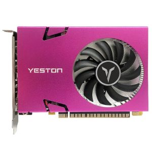 Yeston GT730 4GB DDR3 128Bit Video Graphics Card 4HDMI-Compatible New Single Slot Graphics Card for Gaming Desktop PC Computer