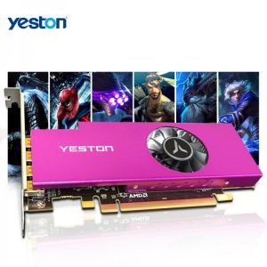 Yeston Radeon R7 350 GPU 4GB GDDR5 128bit Gaming Desktop computer PC Video Graphics Cards support Mini DP X4 use simultaneously