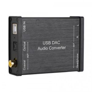 GV-023 USB DAC Audio Converter USB Audio Sound Card for Speaker Headphone  Microphone Digital to Analog DAC Audio Converter