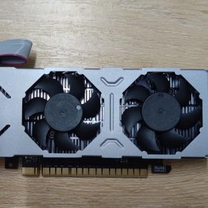 Computer Graphic Card GTX750TI 4GB GDDR5 128 Bit PCIE 3.0 HDMI-Compatible+VGA+DVI Interface W/ Twin Cooling Fan Retailsale